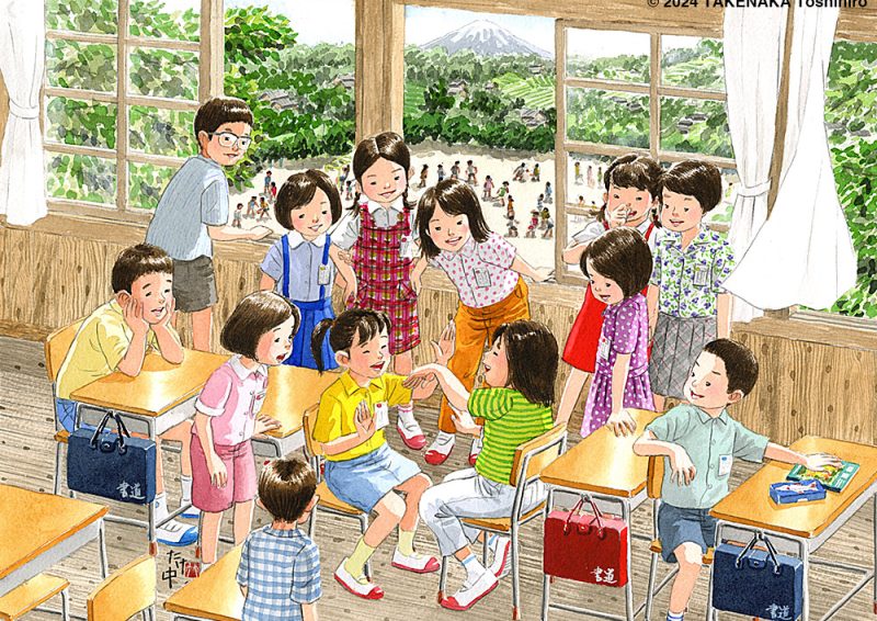 昭和の遊び｜せっせっせーのよいよいよい。茶摘みの歌で手遊び