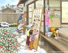 懐かしい情景｜新しい年を迎えるために大掃除
