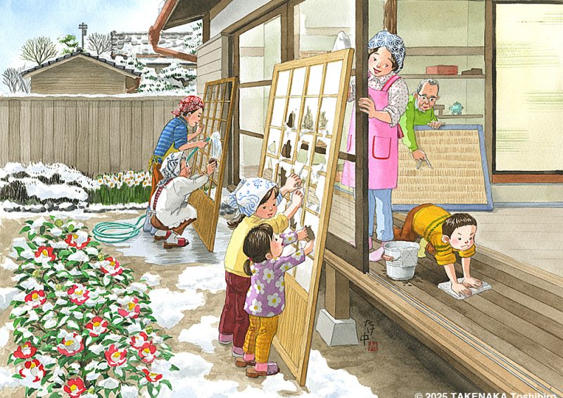 懐かしい情景｜新しい年を迎えるために大掃除