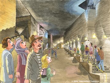 もち吉カレンダー2026｜大谷石の大谷資料館